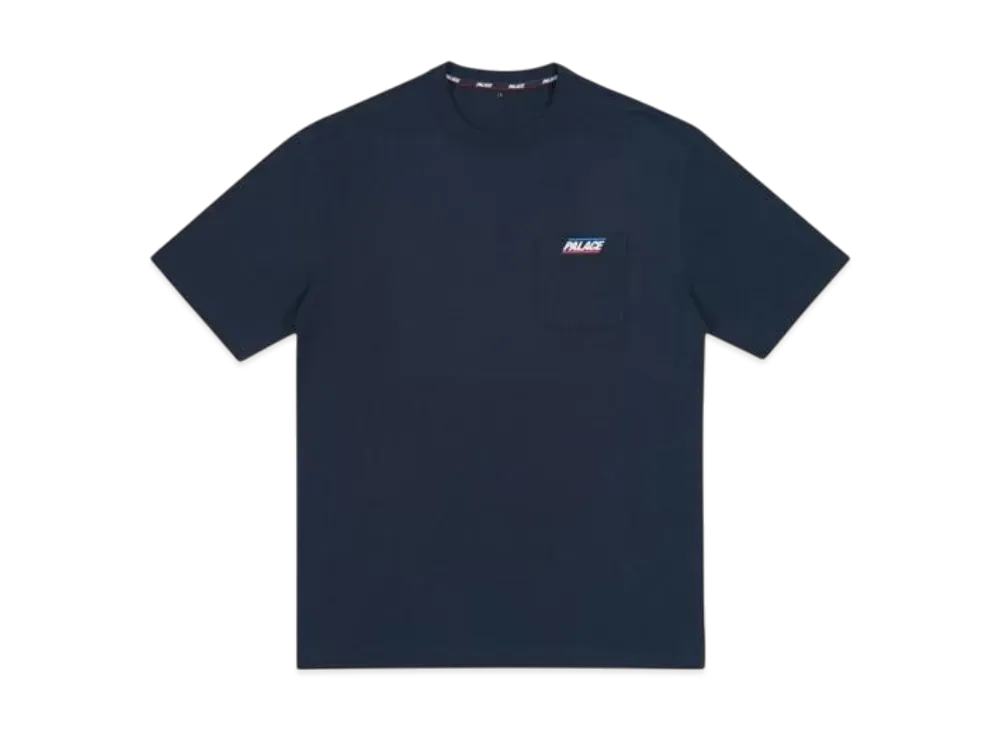 PALACE Basically A Pocket T-Shirt "Navy"