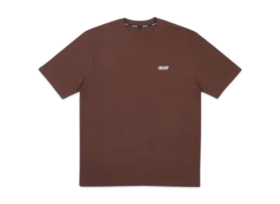 PALACE Basically A Pocket T-Shirt "Brown"