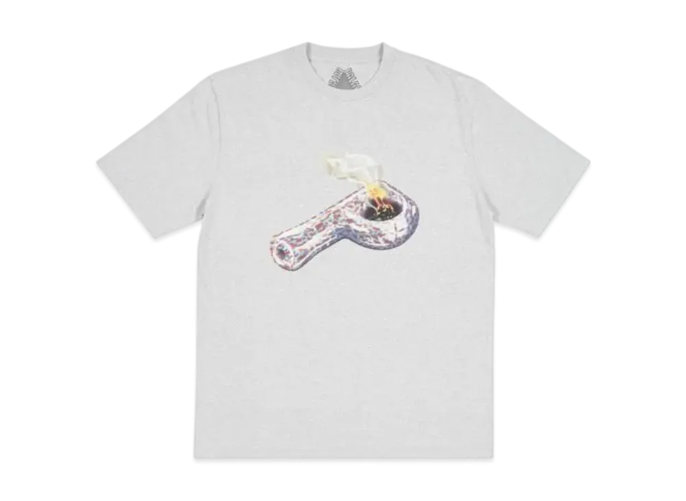 PALACE Machine T-Shirt "Grey Marl"