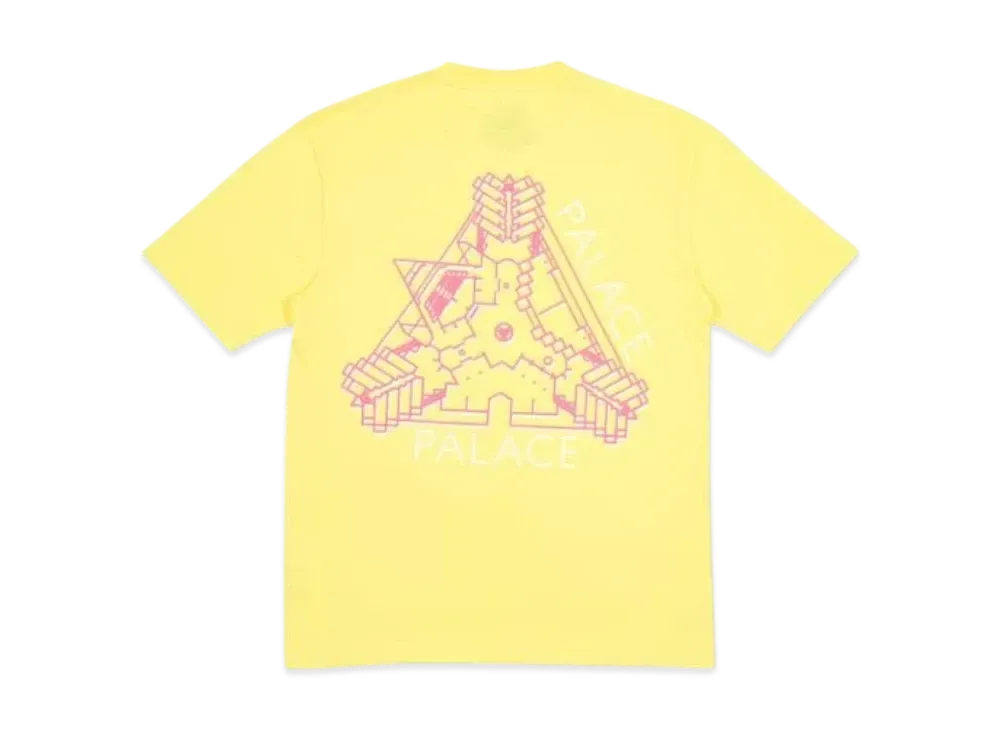PALACE K Head T-Shirt "Light Yellow"