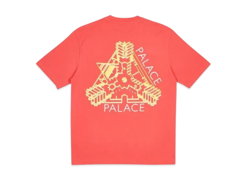 PALACE K Head T-Shirt "Light Red"