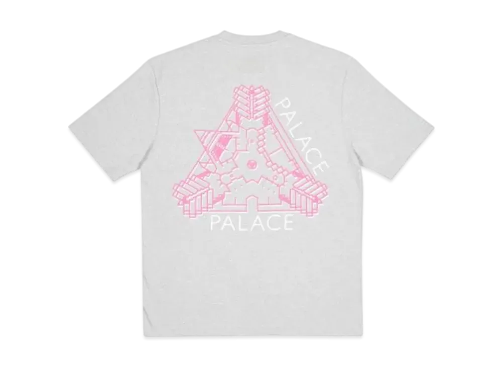 PALACE K Head T-Shirt "Grey Marl"