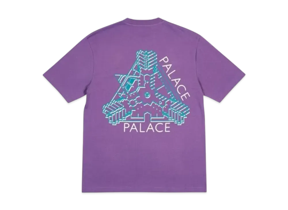 PALACE K Head T-Shirt "Purple"