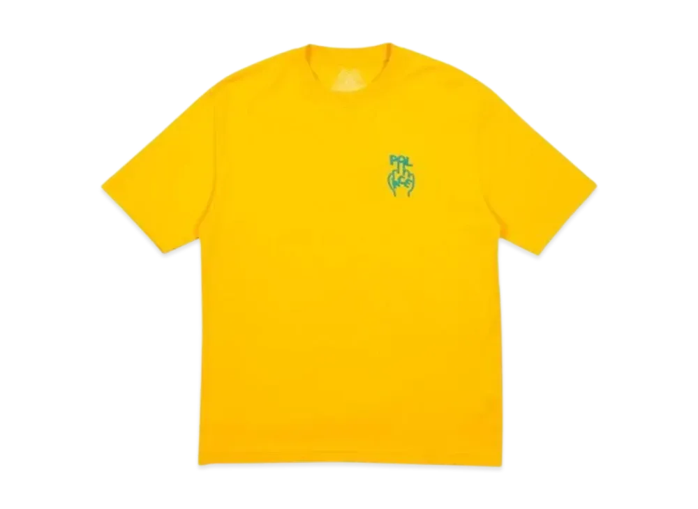 PALACE Finger Up T-Shirt "Yellow"