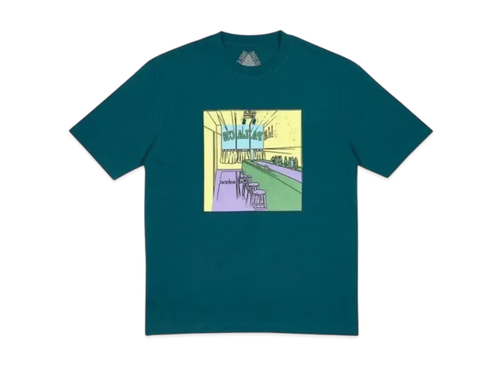 PALACE Scheisse Face T-Shirt "Green"