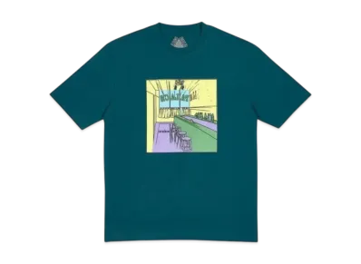 PALACE Scheisse Face T-Shirt "Green"