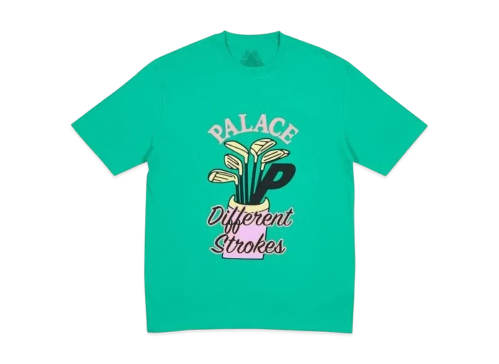 PALACE Dif Strokes T-Shirt "Green"