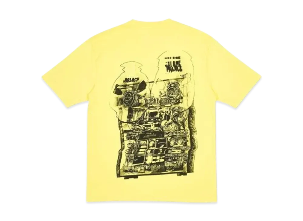 PALACE Tri-Wobble T-Shirt "Light Yellow"