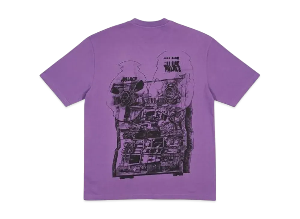 PALACE Tri-Wobble T-Shirt "Purple"