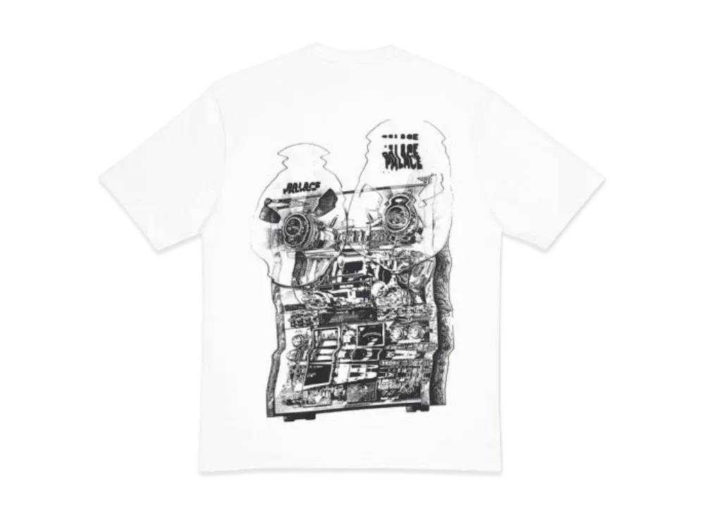 PALACE Tri-Wobble T-Shirt "White"