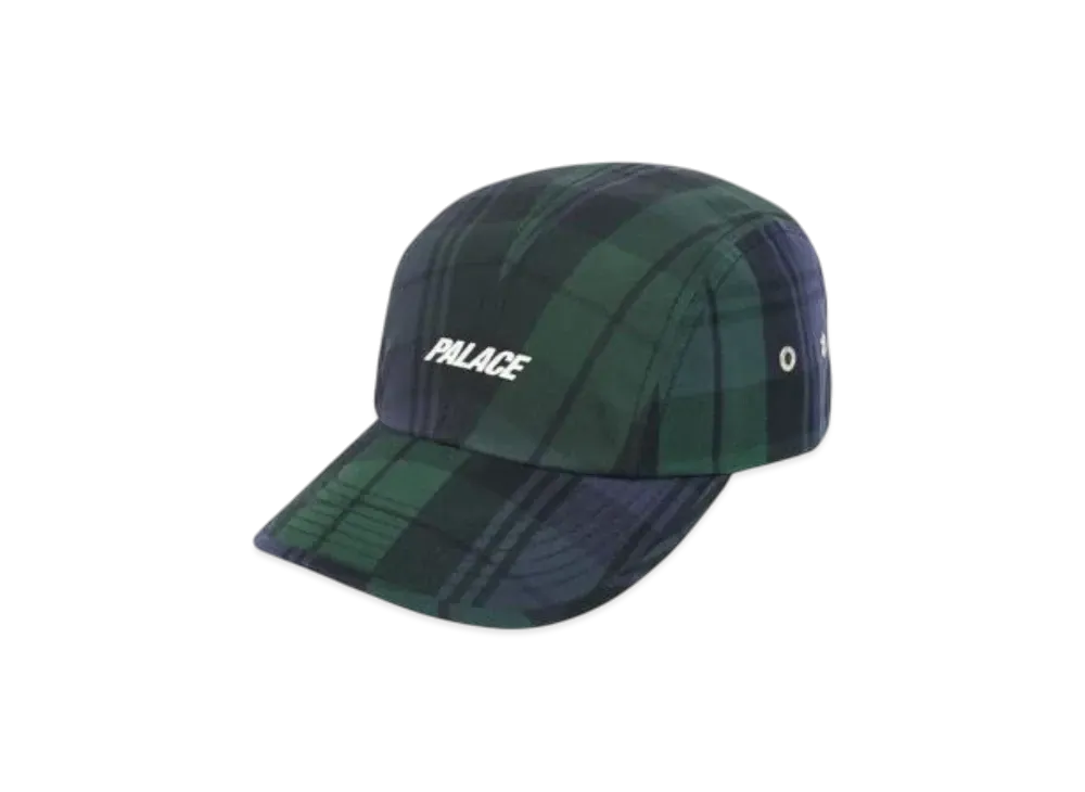 PALACE T-Leaf Wax 4-Panel "Dark Tartan"