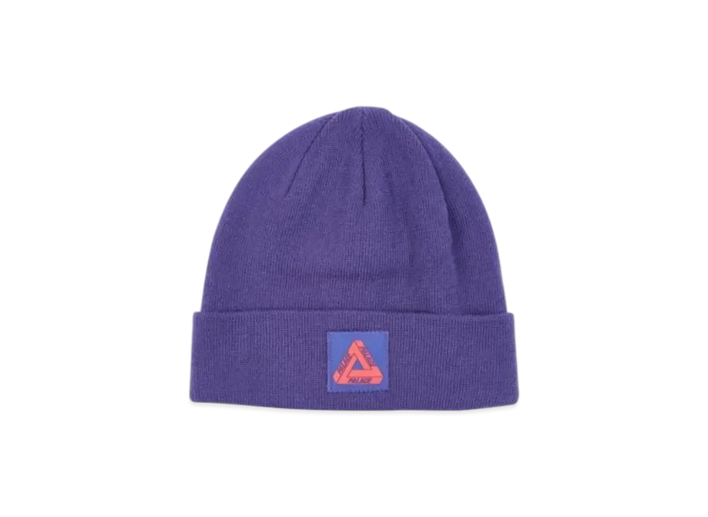 PALACE Triferg Patch Beanie "Purple"