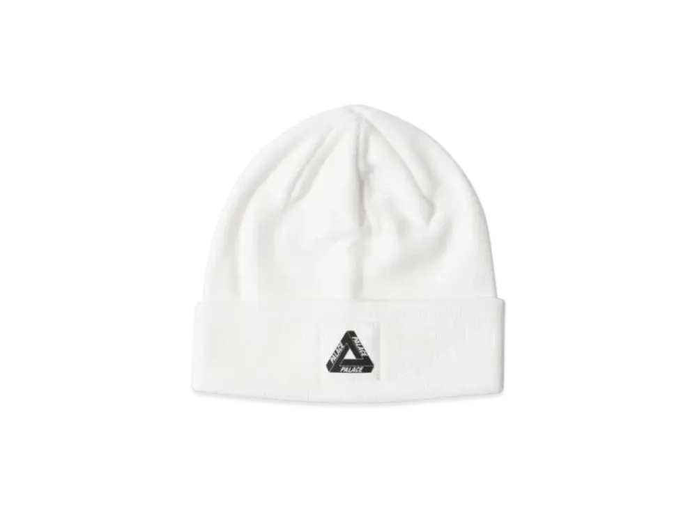 PALACE Triferg Patch Beanie "White"