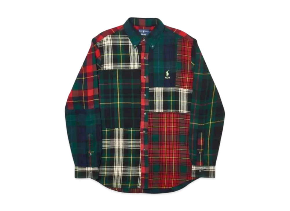 PALACE x Ralph Lauren B.D. Shirt Pieced Flannel "Multi"