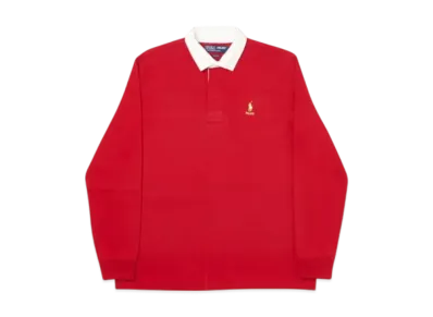 PALACE x Ralph Lauren Pieced Rugby "Red"
