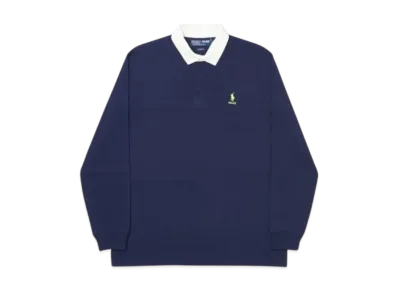 PALACE x Ralph Lauren Pieced Rugby "Navy"