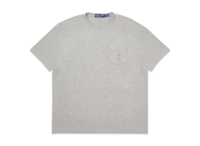 PALACE x Ralph Lauren Waffle Pocket Tee "Heather"