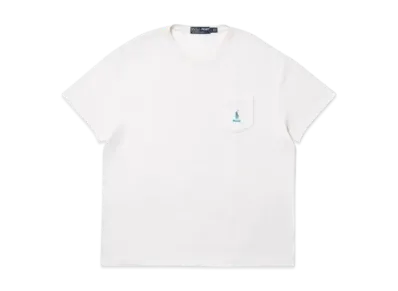 PALACE x Ralph Lauren Waffle Pocket Tee "White"