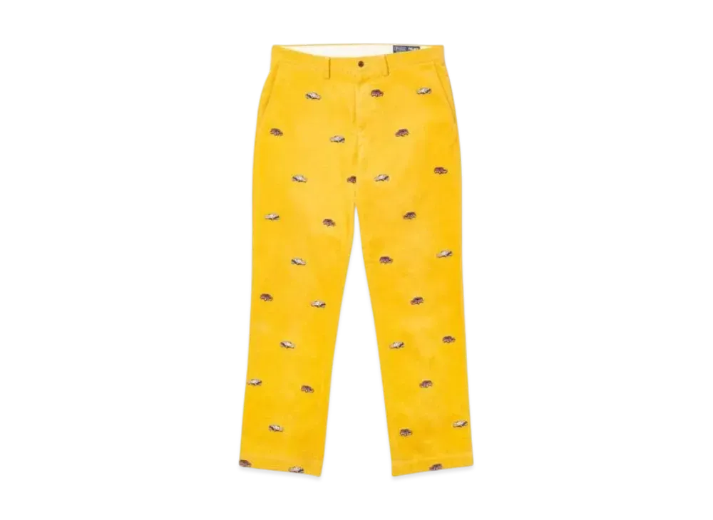 PALACE x Ralph Lauren Embroidered Cord Gti Chino "Yellow"