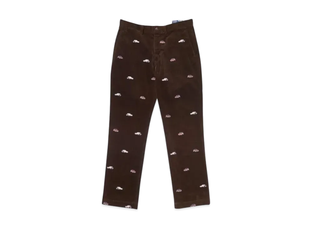 PALACE x Ralph Lauren Embroidered Cord Gti Chino "Brown"