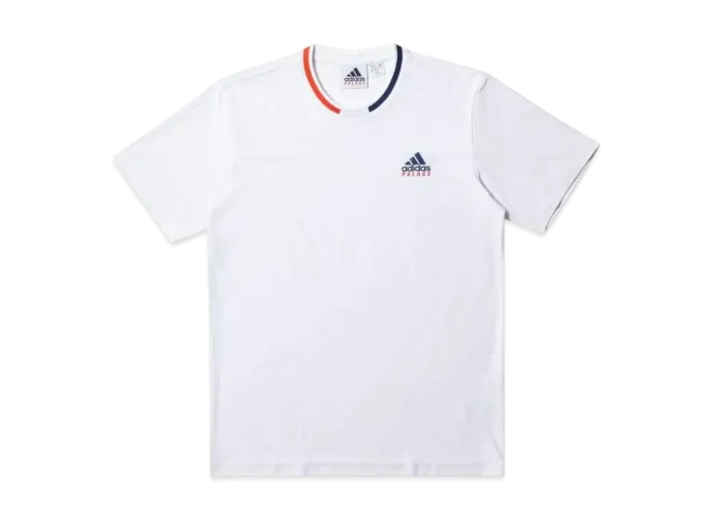 PALACE x adidas On Court Jacquard Tee "White"