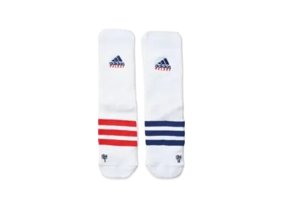 PALACE x adidas On Court Sock "White Red"