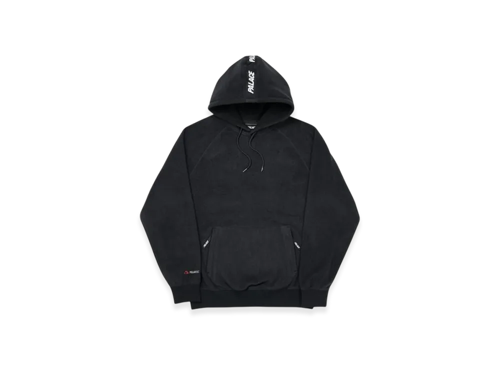 PALACE Warm Mit Tech Polartec Hood "Black"