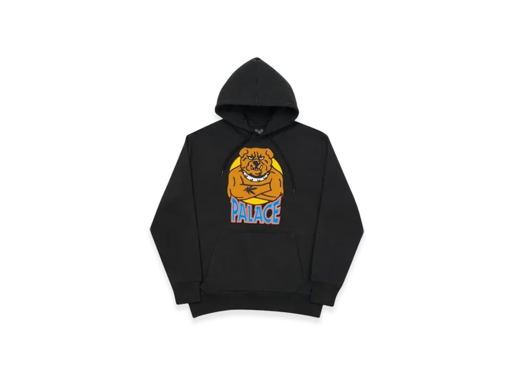 PALACE Bulldog Hood "Black"