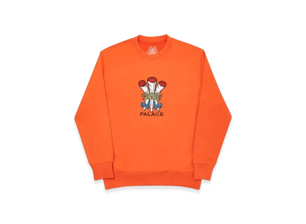 PALACE Ich Bun Crew "Dark Orange"