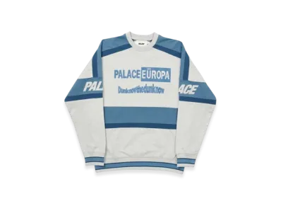 PALACE Europa Crew "Grey Marl"