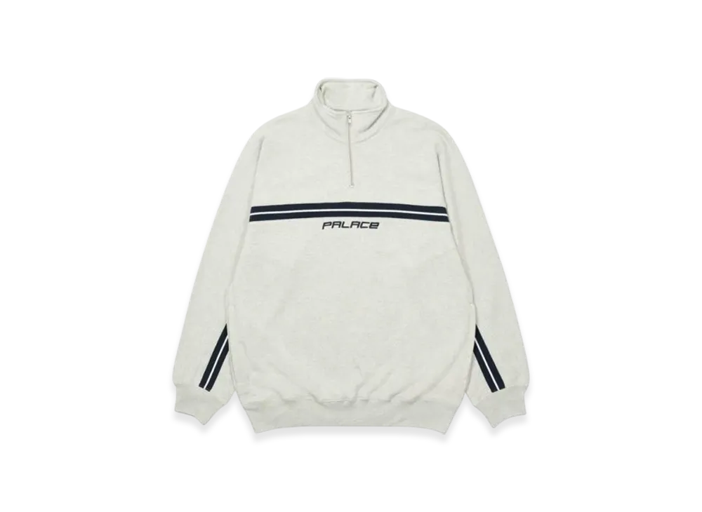 PALACE Insert 1/4 Zip "Grey Marl"