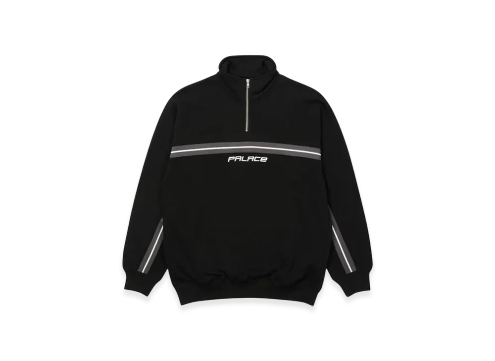 PALACE Insert 1/4 Zip "Black"