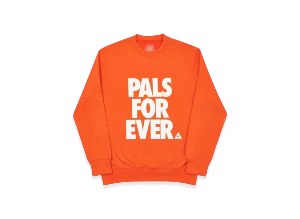 PALACE Pals Crew "Dark Orange"