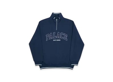 PALACE P-EST Zip Crew "Navy"