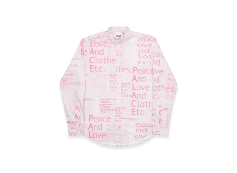 PALACE This Is What Palace Stands For Shirt "Pink"