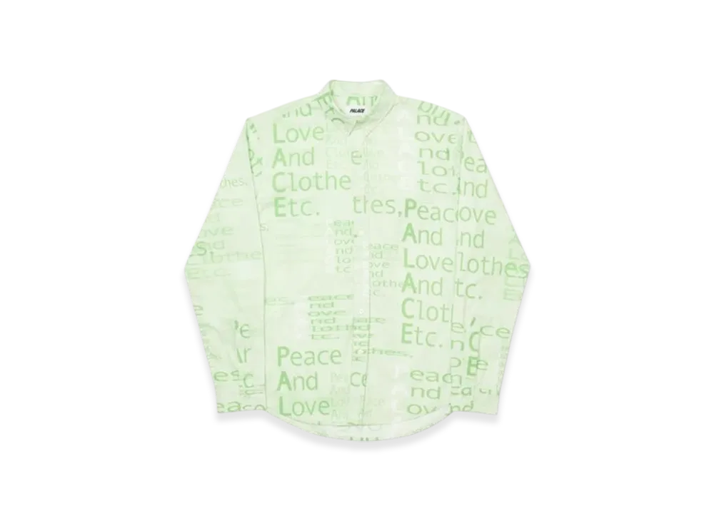PALACE This Is What Palace Stands For Shirt "Green"