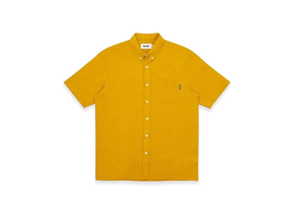 PALACE Short Sleeve Sucker Shirt "Yellow"