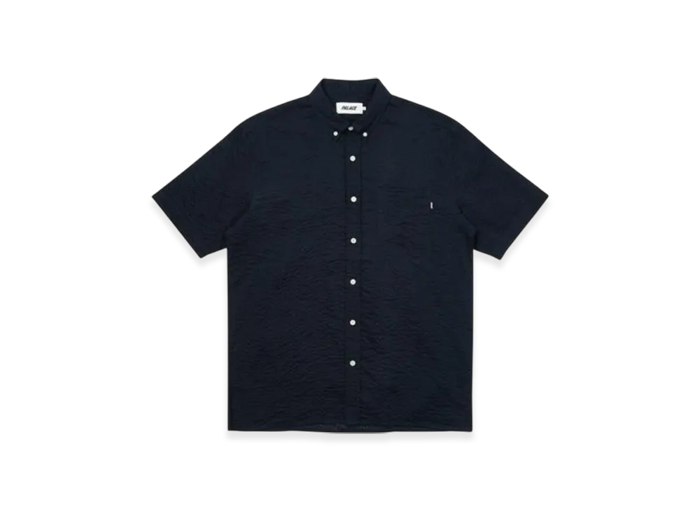 PALACE Short Sleeve Sucker Shirt "Navy"