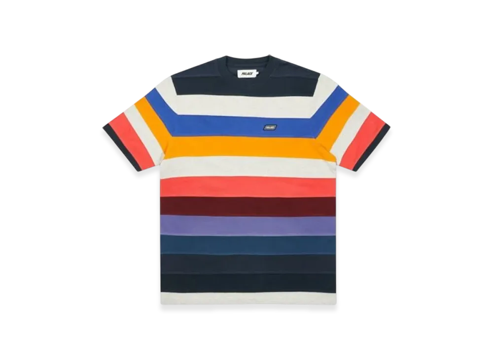 PALACE Dat Stripe T-Shirt "Multi"