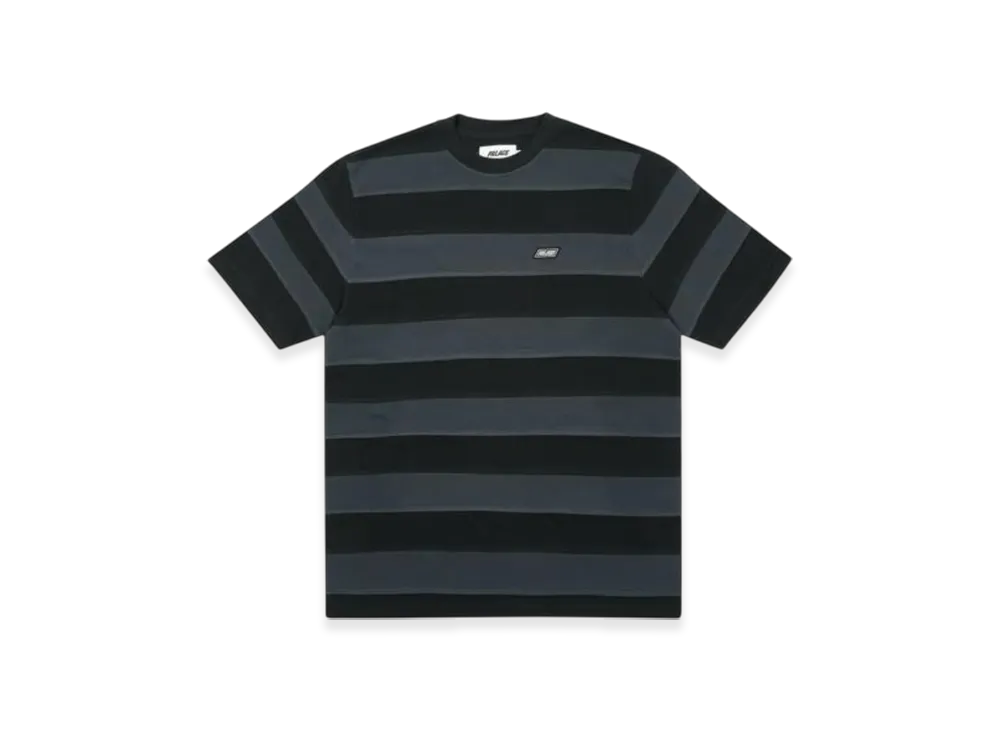 PALACE Dat Stripe T-Shirt "Black"