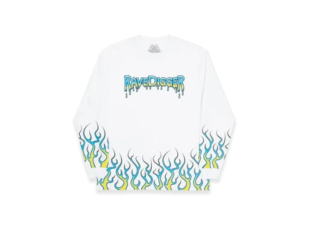 PALACE Ravedigger Longsleeve "White"