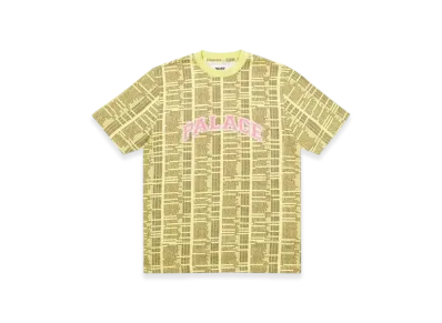 PALACE Bell Man Allover T-Shirt "Yellow"