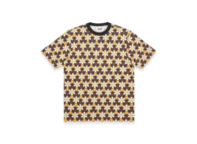 PALACE Curtains T-Shirt "Brown Orange"