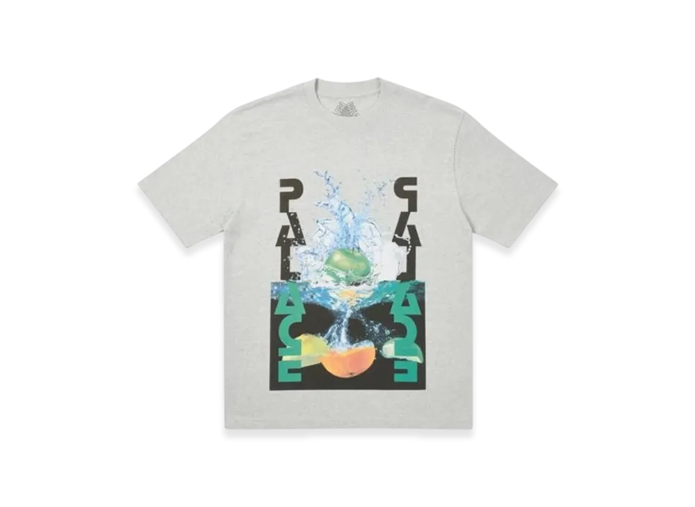 PALACE Frui T-Shirt "Grey Marl"