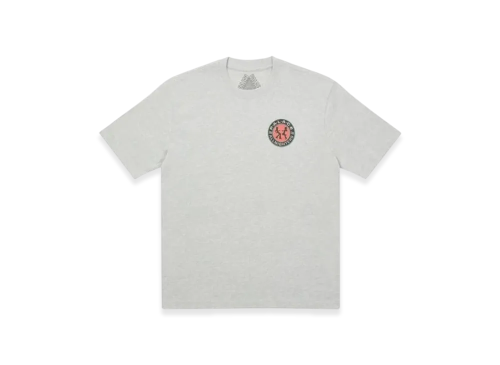 PALACE All Nighters T-Shirt "Grey Marl"