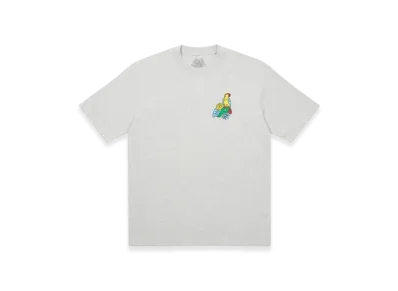 PALACE Parrot Palace-3 T-Shirt "Grey Marl"