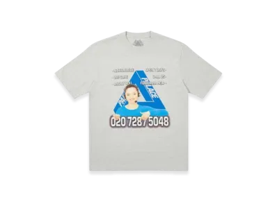 PALACE Bell Man T-Shirt "Grey Marl"