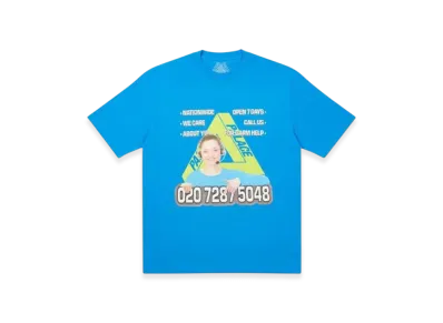 PALACE Bell Man T-Shirt "Blue"