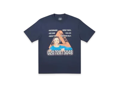 PALACE Bell Man T-Shirt "Navy"