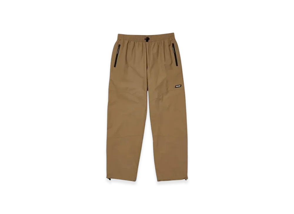 PALACE Typo-Wave Shell Joggers "Tan"